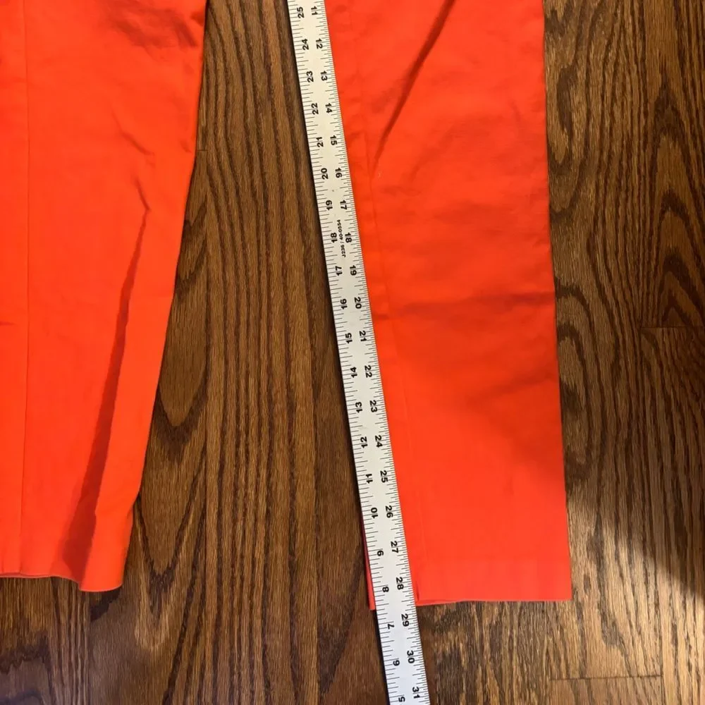 Women’s Pink Coral Ankle Pants w/ Gold Accents by Michael Kors -size 6